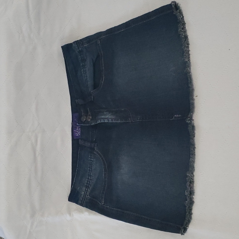 Miley Cyrus Max AZPIA Size 13 Jean Skirt